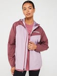 Adidas Terrex Womens 2L Rain Jacket -Brown