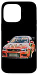 Coque pour iPhone 14 Pro Max JDM Voiture de course japonaise Drift Tuning Marché intérieur japonais