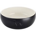 Dog & Cat Feeding Bowl Lund Ceramic Black 1900 ml - Hund - Matplass & vannautomater for hund - Matskåler og vannskåler - Hunter