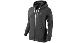 Nike Veste à Capuche en Jersey FZ XS Charcoal Heather/Bianco/Bianco