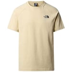 T-shirt The North Face  TEE SHIRT NORTH FACES BEIGE - GRAVEL - M