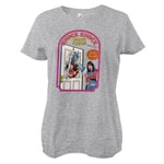 Hybris Knock Who's There Girly Tee (Skyblue,L)