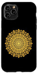 Coque pour iPhone 11 Pro Mandala doré