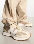 NEW BALANCE 327 Oatmeal Cream White Beige Grey Taupe Seasalt TRAINERS UK 9.5