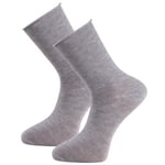 Trofe Bamboo Loose Socks Strumpor Grå Strl 39/42 Dam