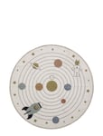 Ianas Rug, Nature, Cotton Home Kids Decor Rugs And Carpets Round Rugs Multi/patterned Bloomingville