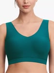 Chantelle Soft Stretch V-Neck Padded Crop Bra