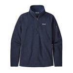 Patagonia Womens Better Sweater 1/4 Zip (Blå (NEW NAVY) X-large)