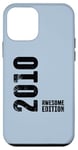 Coque pour iPhone 12 mini 15 Years 15th Birthday Old Man Woman 2010