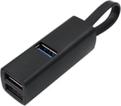 Hub Usb A Vers Usb 3.0,Rallonge Usb 3.0 À 3 Ports,Hub Usb 2.0,Mini Hub Portable En Aluminium,Répartiteur De Stockage Usb Pour Voitures,Téléphones Portables,Ordinateurs Portables,Pc