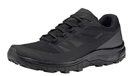 SALOMON Homme Alphacross 3 Track and Field Shoe, Black Phantom Magnet, 43 1/3 EU