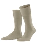 FALKE Men's Airport Socks, Wool Cotton, Green (Desert 7530), 5.5-6.5 (1 Pair)