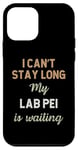 Coque pour iPhone 12 mini Cute Lab Pei Chien Maman Papa Propriétaire de Race Love Puppy