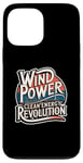 Coque pour iPhone 13 Pro Max Design durable Wind Power Clean Energy Revolution