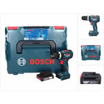 Gsb 18V-90 c Perceuse-visseuse à percussion sans fil Professional 18 v 64 Nm brushless + 1x Batterie 2,0 Ah + Coffret L-Boxx - sans chargeur - Bosch