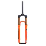 Orange 26in Cycle Suspension Fork 120mm Stroke Alloy Shock Absorption Quick CUT