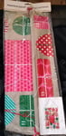 Large Hanging Fabric ADVENT CALENDAR DIY  Sweet Item 53x66cm new