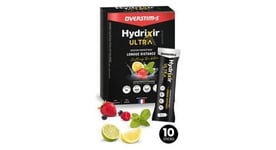 Boisson energetique overstims hydrixir ultra assortiment  citron   citron vert   fruits rouges   menthe    10 sticks de 40g