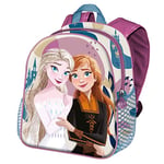Disney Frozen 2 Castle-Basic Backpack, Multicolour, 15 x 31 x 39 cm, Capacity 18.2 L