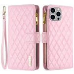 Trolsk Fashionable Wallet (iPhone 15 Pro) - Rosa