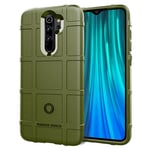 Xiaomi Rugged Shield kuoret - Redmi Note 8 Pro Armeijan vihreä Vihreä