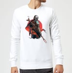 The Mandalorian Blaster Rifles Sweatshirt - White - S