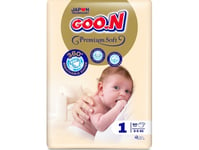 Goo.N Goo.N Premium Soft Diaper Tape_Size 1, 50 Pcs., 2-5Kg