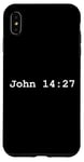 iPhone XS Max Christian faith holy bible verses typeset John 14:27 Case