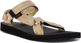 Teva Original Universal Back Strap Vegan Sandal Blue Multi Womens UK 3 - 8