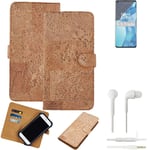 FOR OnePlus 9 Pro SMARTPHONE CASE COVER WALLETCASE CORK