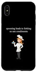 Coque pour iPhone XS Max Funny Chef Cooking Café Serveuse Serveuse