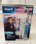 Oral-B Kids Disney FROZEN Rechargeable Electric Toothbrush extra soft brush head