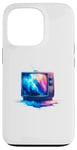 iPhone 13 Pro Vintage Television TV Retro 70s 80s Case