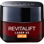 L’Oréal Paris Ansiktsvård Dag och natt Laser X3 anti age-dagvård SPF 25 50 ml (4.680,00 kr / 1 l)