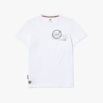 T-shirt Lacoste  T-shirt  SPORT Roland Garros blanc