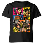 T-Shirt Enfant Comic Strip Star Wars Rebels - Noir - 7-8 ans