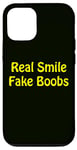 Coque pour iPhone 12/12 Pro Real Smile. Faux Seins