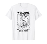 Seagull on skull - Crystal Cove State Park T-Shirt