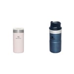 Stanley Aerolight Transit Travel Mug 0.35L - Keeps 4 Hours Hot - 6 Hours Cold - Dishwasher Safe & Trigger Action Travel Mug 0.25L - Keeps Hot for 3 Hours - BPA-Free - Thermal Mug