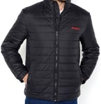 New Mens Hugo Boss Black Padded Down Jacket Black Size 2XL RRP£200