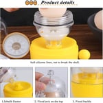 Mixing Whisk Eggs Baking Tools Manual Puller Eggs Spin Mixer Egg Yolk Shaker