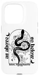 iPhone 15 Pro As Above So Below Witch Snake Spell Moon Feminist Case