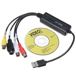 Carte d'acquisition vidéo USB 2.0,VHS vers DVD,câble de convertisseur,adaptateur Audio-vidéo pour PC portable,nouvel arrivage