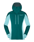 Trollveggen Powerstretch Pro Zip Hood W Everglade (XS)