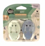 Tommee Tippee Baby Soother Dummy Clip On (fits All Ring Soothers) 0m+