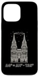 Coque pour iPhone 13 Pro Max Formule d'énergie libre Cathédrale Physique Mathématiques