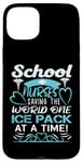 Coque pour iPhone 15 Plus School Nurses Saving The World One Ice Pack At A Time