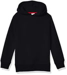 Amazon Essentials Sweat-Shirts à Capuche en Polaire Garçon, Noir, 3 Ans