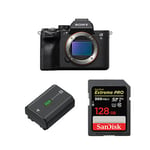 Sony a7S III Camera Starter Kit with extra Battery and 128GB SD-Card + BONUS Cashback