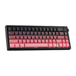 MechLands AK650 Clavier mécanique à 65 % d'étanchéité, 3 modes, clavier de jeu sans fil avec écran TFT de 0,85" et bouton, batterie de 5000 mAh, clavier remplaçable à chaud avec plaque Flex-Cut et PCB